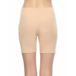 soie Women Mid Rise Breathable Cotton Spandex Knee Length Cycling Shorts (Pack of 2) image 3