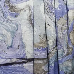 stb-silk textiles bhagalpur Women's Cotton Silk Marble Print Unstitched Salwar Suit Dress Material With Dupatta image 4