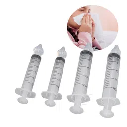 ELBME® Baby Nasal Irrigator, 4 Pcs 10ml/20ml Professional Nasal Syringe, Portable Infant Nose Cleaner Rinsing Device, Fast All Natural Relief, Soften Nasal Scab for Kids, Children image 4