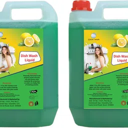 egp GOVIN WASH green Dish Cleaning Gel Non Acidic Floor, Kitchen 10 litter image 1