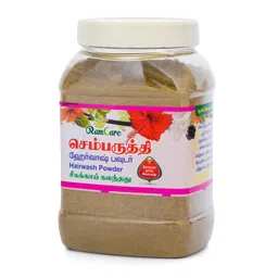 ram care Ramcare Hibiscus Shikaikai organic Hairwash Powder (500gm)- Goodness Of Amla, Rose,fenugreek,bhringraj,green gram image 2