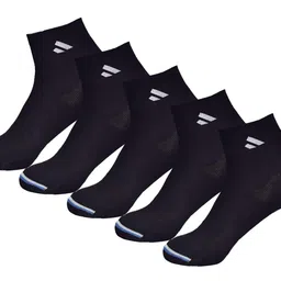 sjeware 5 Pairs Men and Women Solid Ankle Length Socks SJW-1004 image 1
