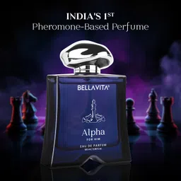 bellavita Mood Collection ALPHA Perfume for Him | Long-Lasting Luxury Perfume | Bold & Sophisticated Perfume For Men, 100ml image 3