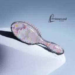 Primwand Unicorn Hair Brush – Soft Bristle Detangling Brush for Kids, Teens & Adults | Gentle on Scalp, Reduces Breakage Hair Types image 4