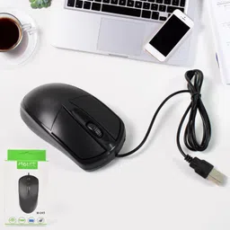 TINITOR Computer/Laptop Wired Optical Mouse, M- 045 (1 Pc) image 2