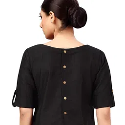 studio shringaar Women Cotton Half Sleeve Blouse image 2