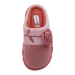 vritraz Unisex Adult Comfort Closed Toe Warm Fur Home Clogs Indoor Slipper for Women image 5