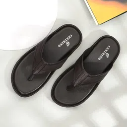 centrino Men's Flip-Flop Slippers | Luxurious Comfort Every Step | Slip-On Ease, Minimalist Design | Perfect for Beach Days, Poolside Lounging, and Casual Wear (8202) image 2