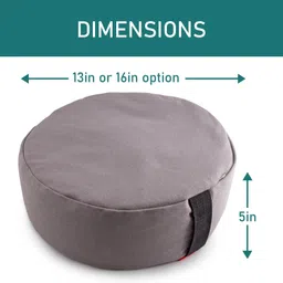 peace yoga Yoga Meditation Buckwheat Bolster Pillow Cushion image 2