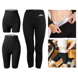 Enakshi (LABEL) Creations 10xWomen Sauna Shorts Capri Legging Sweatpants for Weight Loss Workout Shorts 1 image 4
