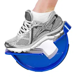 Powerstep UltraFlexx Foot Rocker- Calf Stretcher for Plantar Fasciitis, Achillis Tendonitis, Calf and Foot Pain, Shin Splints- Increases Flexibility and Strength in Foot and Lower Leg- Non-Skid Botto image 2