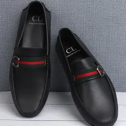 carlton london Mens Cl-avi-m-lof270_Black Loafer image 2