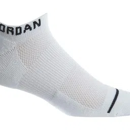 jordan Synthetic Nike Unisex Jumpman No-Show Socks (3 Pair) (Men's 8-12), Black image 3