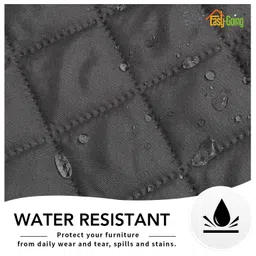 Easy-Going Oversized Recliner Cover Reversible Couch Cover Sofa Cover for Living Room Water Resistant Furniture Protector with Elastic Straps for Pets Dog (Oversized Recliner, Dark Gray/Beige) image 4