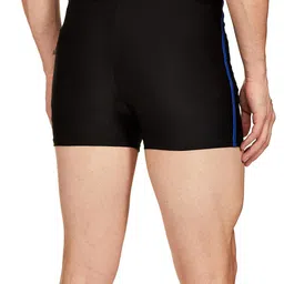 i-swim MENS COSTUME IS-5508 BLACK ROYAL MANTONGNI WITH POCKET SIZE FREE SIZE WITH GOGGLES SILICON JOINTLESS WITH BOX PINK AND 100% SILICONE SWIMMING CAP BIG DIMPLE BLACK image 2