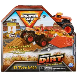 Spin Master Monster Jam Dirt Starter Set EL Toro Loco (6063917) image 1