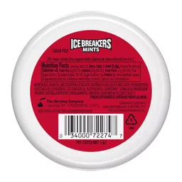 decadent foods Ice Breaker Cherry Limeade Sugar-Free Mints with Flavor Crystals, 42g (From USA) New Flavour image 2