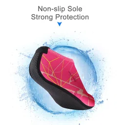 belity Aqua Socks Barefoot Dive Socks Shoes for Outdoor Beach Swimming Surfing Snorkeling Scuba Diving image 5