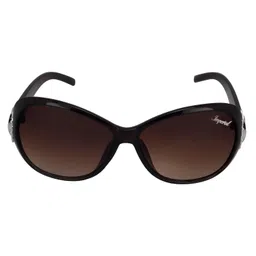 imperial club Oval Over-Sized Womens Non-Polarized Sunglasses(Wy011|40|Brown) - Pack Of 1 image 2