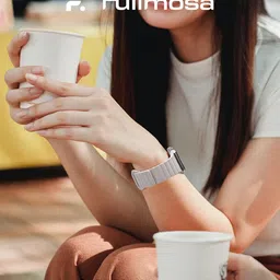 Fullmosa Magnetic Band Compatible with Apple Watch Strap 49mm 46mm 45mm 44mm 42mm(Series 3 2 1), Sport Bands for iWatch Ultra 2/1 SE1/2 Series 10 9 8 7 6 5 4 3 2 1,Starlight[Watch NOT Included] image 5
