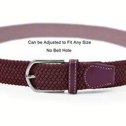 zoro Unisex Cotton Belt (SCB--_Brown) image 5