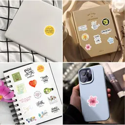 woopme 120 PCs Bible Quotes Stickers for Journal Laptop Mobile Diary DIY Decoration Scrapbook Sticker image 3