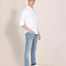u.s. polo assn. Men's Cotton Regular Fit Shirt image 4