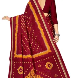 ratan Pure Cotton Printed Saree for Women without Blouse Piece image 2