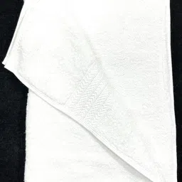Bombay Dyeing Tulip Premium Cotton Bath Towel 450 GSM - Large Size(White) image 3