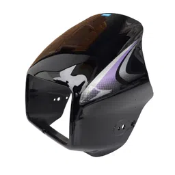NIKAVI N547 Head Light Mask Compatible Compatible for Hero Splendor Plus BS-6 Bk-Purple image 2