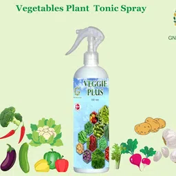 gnxbiochem Veggie Plus Organic Plant Tonic Vegetable Spray For Safe Planting, Growth Booster With Micro Nutrients (500 ML), Ready to Use Spray image 2