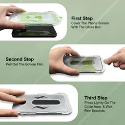 LIRAMARK Easy Fit 9H Anti-Smudge Tempered Glass Screen protector compatible with Samsung Galaxy S24 5G .Screen Guard with auto align Installation Kit for Samsung Galaxy S24 5G (6.2 Inch) image 3