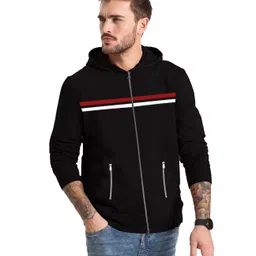 jugular Men's Cotton Zipper Sweatshirt image 3
