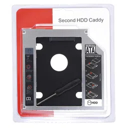 sai traders Premium TECH Optical Bay 2nd Hard Drive Caddy, 9.5 mm CD/DVD Drive Slot for SSD and HDD image 1