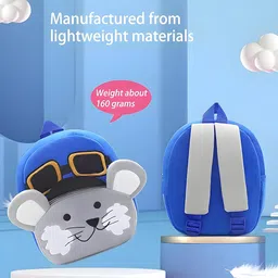 delicado Cute Small Toddler Kids Preschool Backpack Plush Cartoon children Nursery/School/Picnic/Travelling Bag for Baby Girl Age 1-5 Years image 5