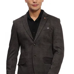 showoffff Men's Single Breasted Slim Blazer image 1