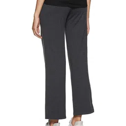 marks & spencer Womens Solid High Rise Straight Fit Jogger image 2