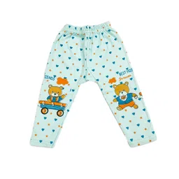 heartbury Unisex Lightweight Baby Cotton Mixed Cartoon Print Track Pant Pyjama Pants Assorted Prints- Pack of 5 image 4