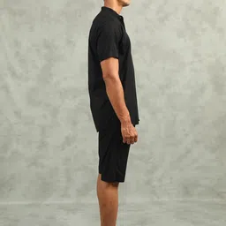 beevee Men's Regular Fit Solid Co-ord Sets image 3