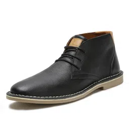 louis stitch Chukka Boots for Men | Leather High Ankle Casual Boot | Formal Office & Business Wear Shoes | Hiking | Stitch Down Desert Boots (SDCKPD) image 1