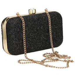 for the beautiful you Women's Clutch (beaded black_1_Black) image 2