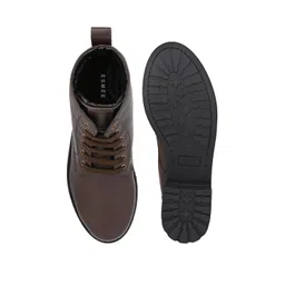 esmee Women's Synthetic Black Lace-Ups Stylish & Comfortable High Ankle Boots 836 image 4