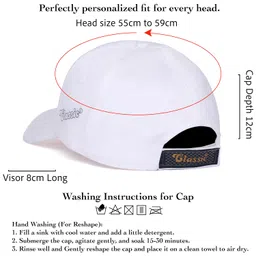 capiteum Baseball Caps for Men and Women Cotton Blend Caps Men for All Sports Workouts Gym Running Cricket Caps and Also You can Chose Combo Caps for Boys and Girls image 4