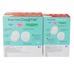 Pigeon Disposable Breast Pads,Comfy Feel,2X Softer,Gentle on Skin,Stay Dry All Day,Aloe Vera Extract,Dermatologically Test,Leak Proof Coverage, White,48 pcs, image 4