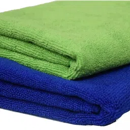 SOBBY Large Microfiber Cleaning Cloth 340 GSM - 40cm x 60cm (Set of 2, Multicolor) image 5