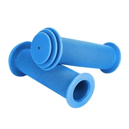 CALANDIS® 2Pcs Bicycle Handlebar Grips Non Slip Rubber MTB Bike Handle Grips Cycle Blue | Handlebar Grips Tape & Pads | Bicycle Components & Parts | Cycling image 4