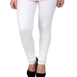 Fashion Women Solid Cotton Ankle Length Legging Set Elasticated Waistband Leggings for Women and Girls image 4