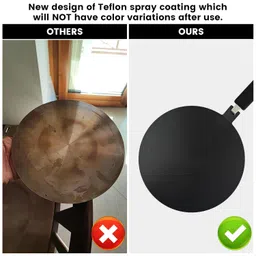 amviner Heat Diffuser for Glass Cooktop, Induction Cooktop Adapter Plate for Moka Pot and Pans, Spray Teflon Paint with Detachable Handle, 9.45 Inches image 2