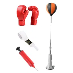 UJEAVETTE Boxing Reaction Ball Height Adjustable Punching Speed Exercise image 5