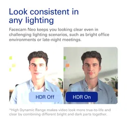 Elgato Facecam Neo — Plug-’n-Play Webcam, 1080p60 Full HD, USB Connect on Laptop & Desktop – For Streaming, Teams/Zoom/Slack, TikTok/Instagram/FaceTime – PC and Mac Friendly. image 5